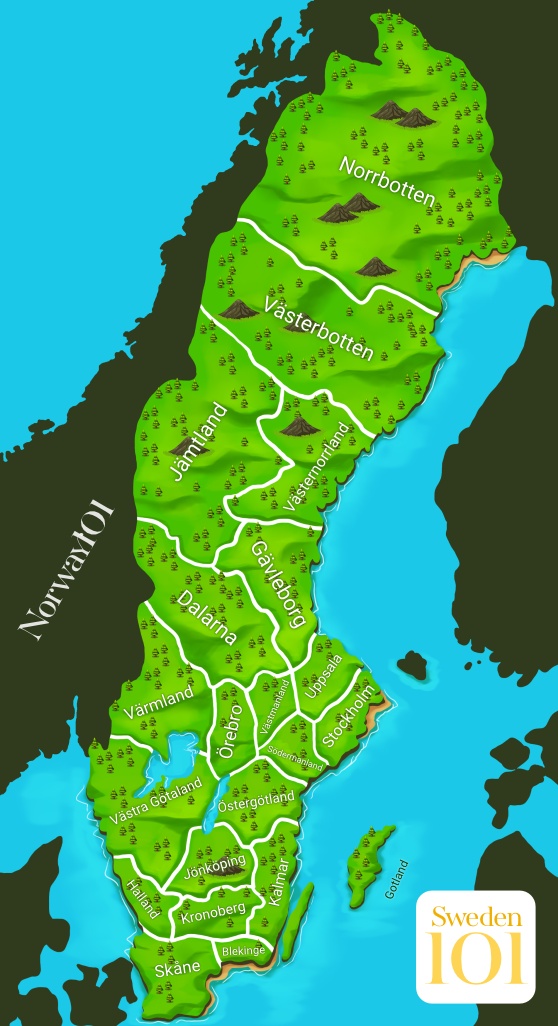 Sweden-map