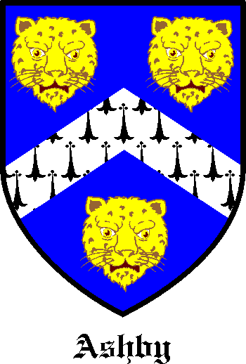 ASHBY family crest