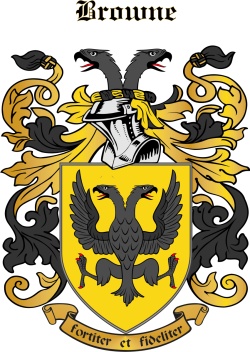 BROWNE family crest
