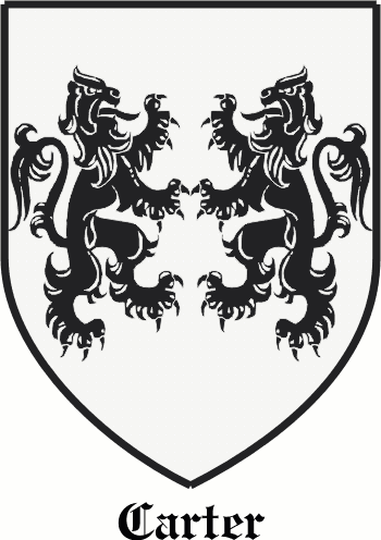Carters family crest
