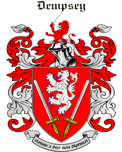 DEMPSEY family crest DEMPSEY family crest