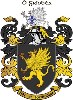 Griffin family crest