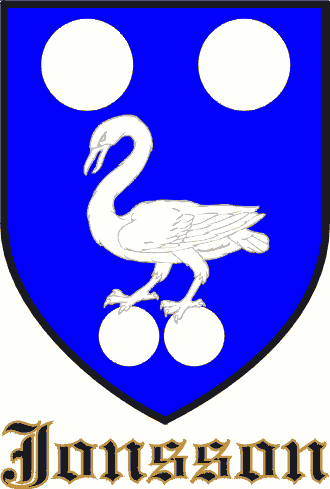 Jonsson family crest Jonsson family crest