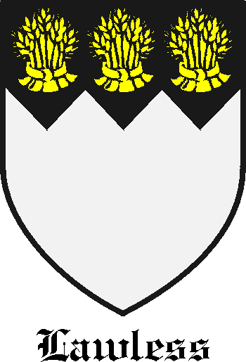 LAWLESS family crest