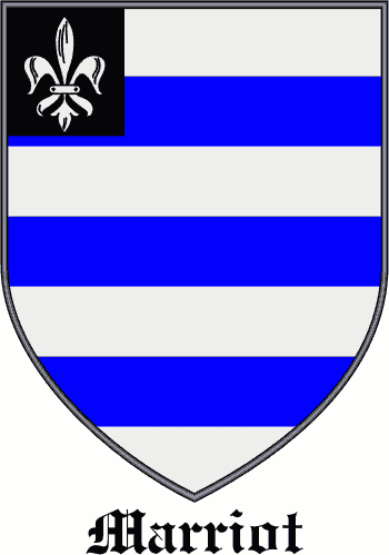 MARRIOTT family crest MARRIOTT family crest