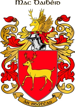 MCDADE family crest MCDADE family crest