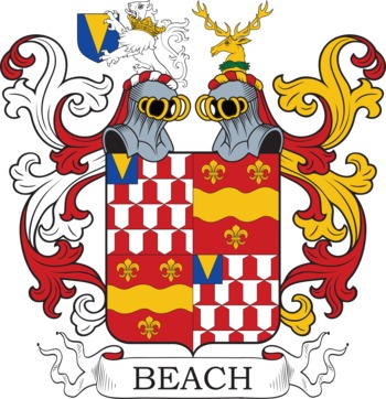 Beach family crest