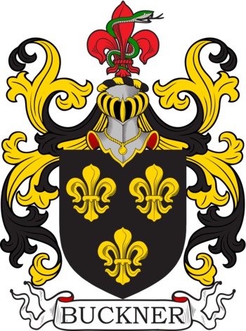 Buckner family crest Buckner family crest