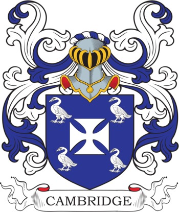 CAMBRIDGE family crest