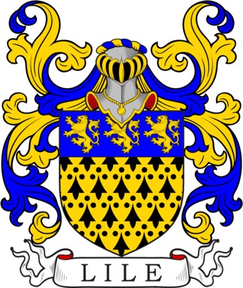 Lile family crest