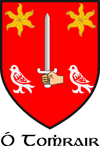TONER family crest TONER family crest