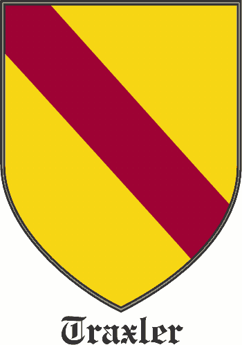 TRAXLER family crest TRAXLER family crest