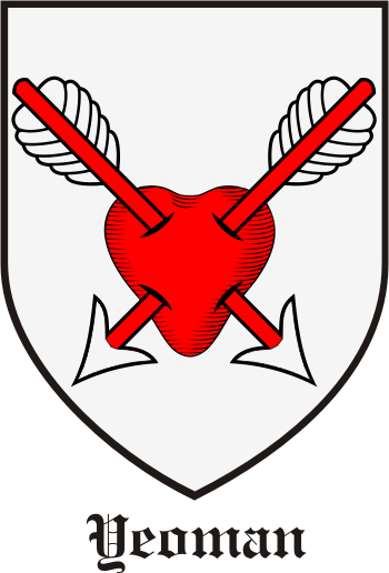 Yeoman family crest Yeoman family crest